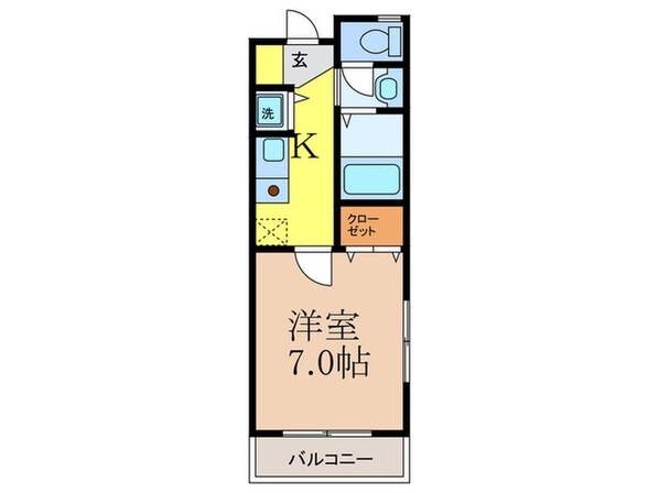 リ－フジャルダン総持寺駅前の物件間取画像